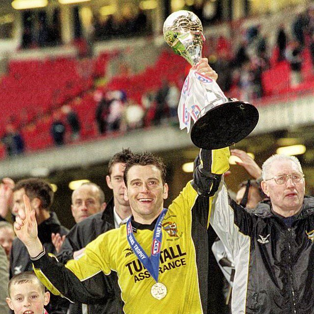 Josh_pvfc's tweet photo. Last captain to win a trophy. Last captain to win a Potteries Derby. RIP Matty Carragher. A true Valiant! 😔 https://t.co/c5NG69zDu7