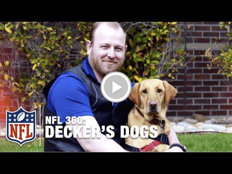 Deckers Dogs: Eric Decker's Foundation For Disabled Vets ... slninja.com/Xtpv #new england patriots #patriots