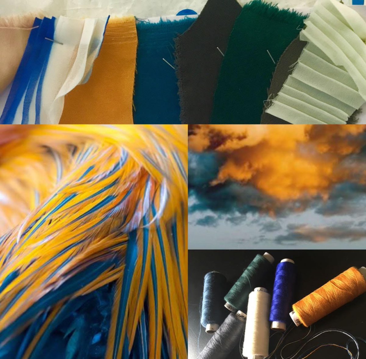 soleil_atelier's tweet photo. FLOW- A subtle #transition from deep hues of fall to the fresh hues of sun-kissed spring.
#FWSS #Pleats #MoodBoard #ColorPalette https://t.co/ptbGjTykRa