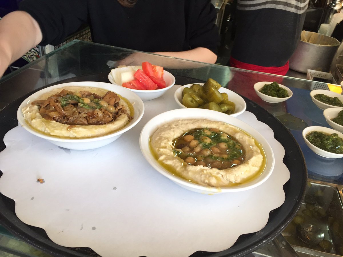 sfrantzman's tweet image. Who else is craving some #hummous #foodies #food #middleeast #yum #eating #lunch at Ben Sira #Jerusalem