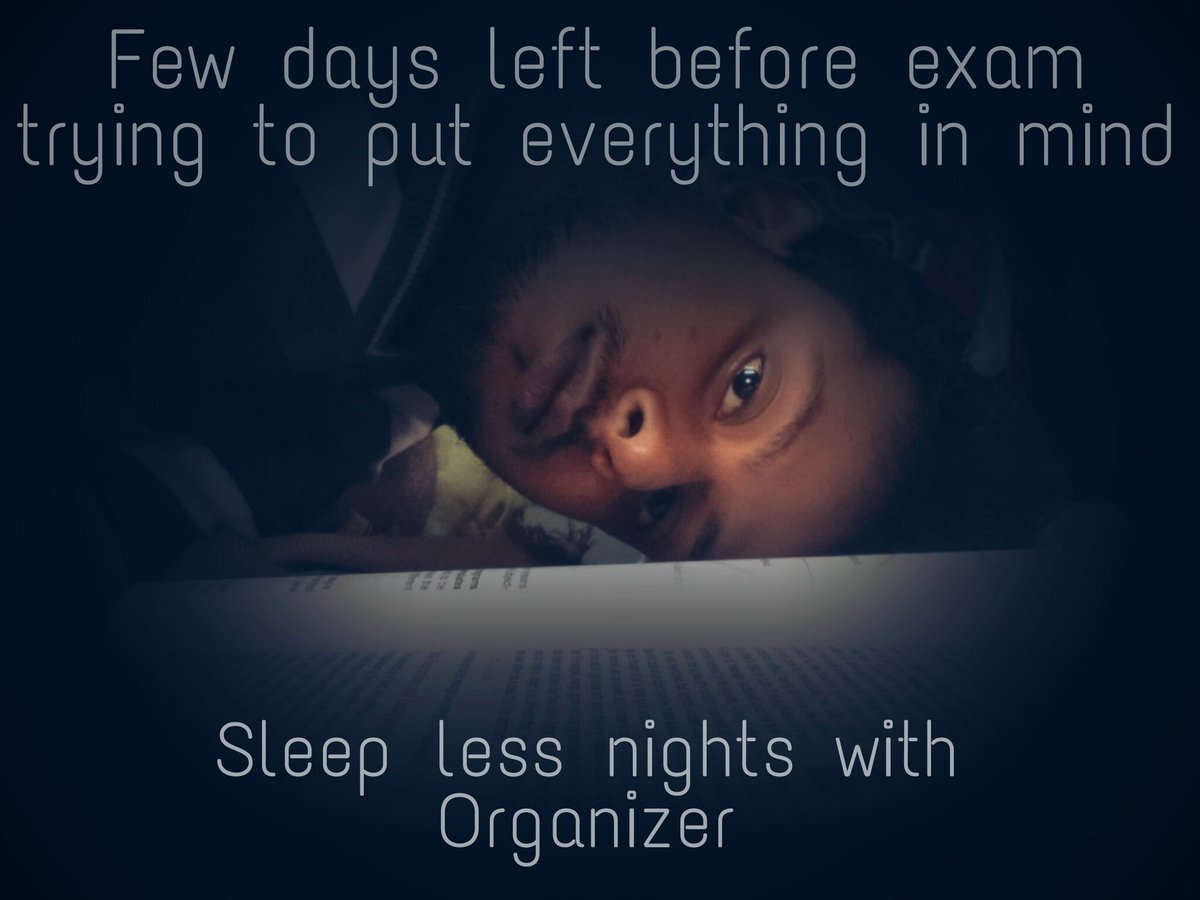 Sleep less nights with Organizer