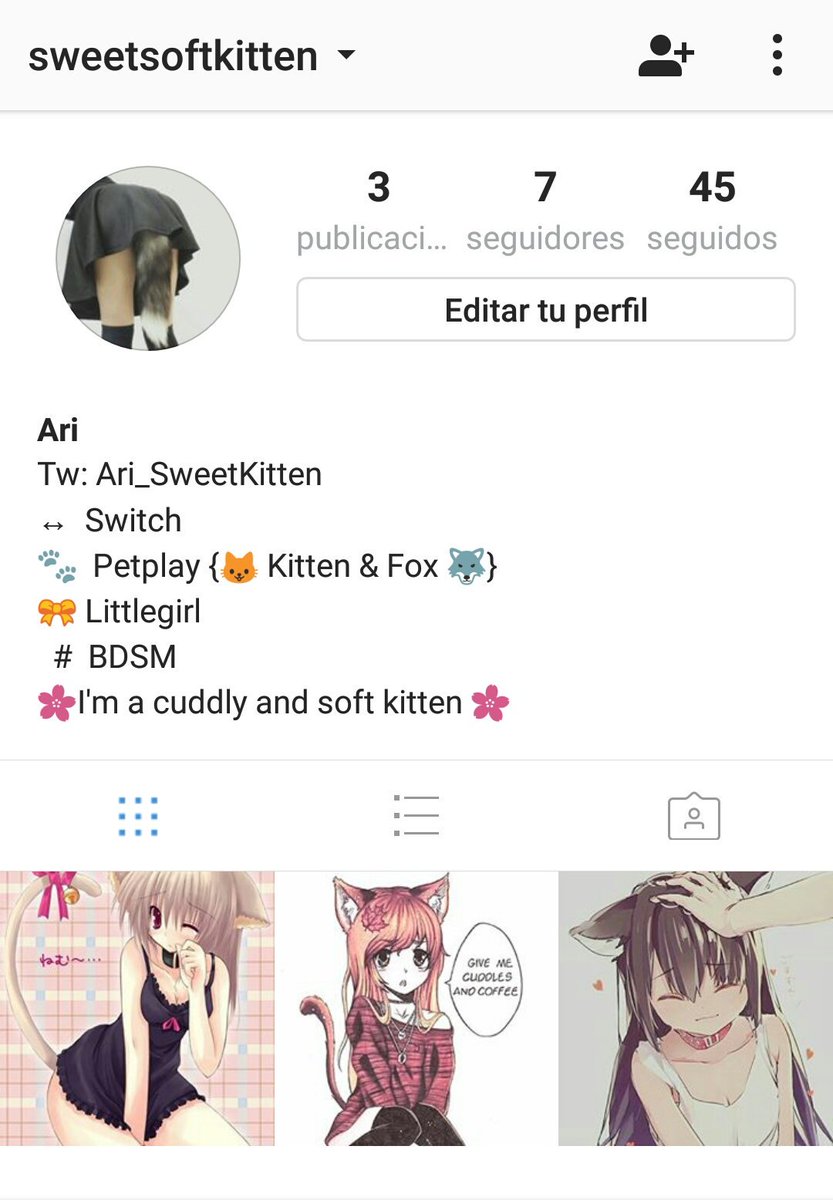 Ari_SweetKitten's tweet photo. Remember that I'm using IG too.
#petplaycommunity #petplay #kittenplay  #kittencommunity
#bdsmcommunity #bdsmlifestyle #bdsmgirl #bdsm https://t.co/nQlVeFXPRa