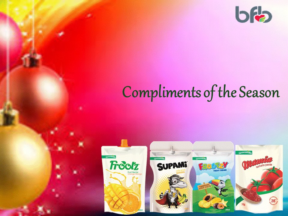 Boulos_Foods's tweet photo. May the goodness of this season remain with you and all that is yours.
Compliments of the Season.
#BFB https://t.co/Nuqpj4ElY0