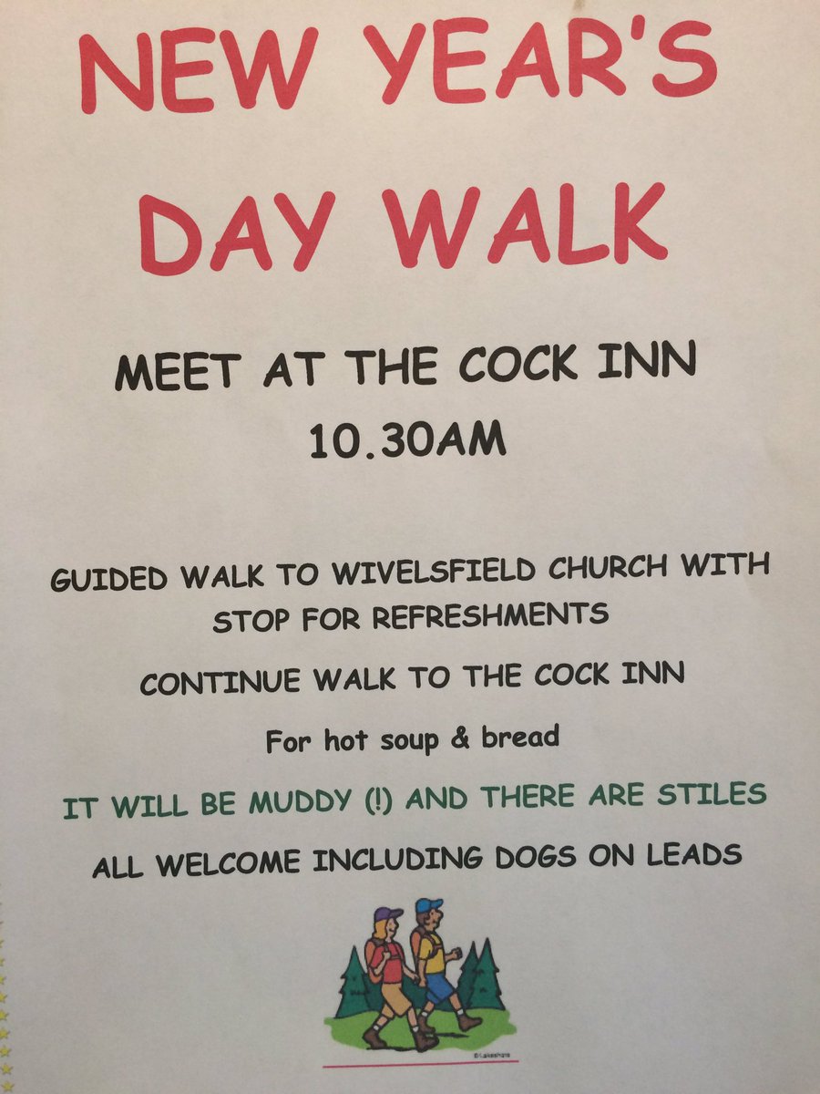 Join us to welcome the New Year. All ages and four legged friends welcome.