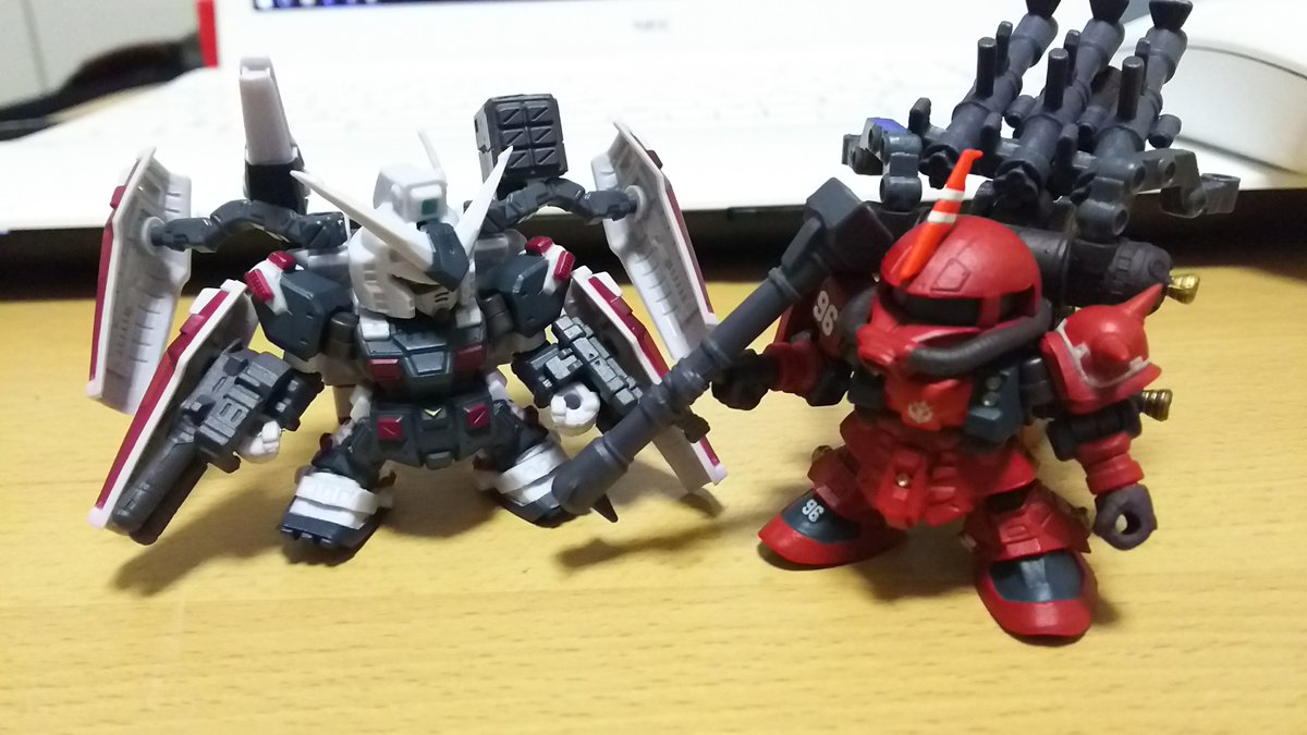 ガシャポン戦士DASHプレミアム04 ガシャポン戦士 dashプレミア04 他3機体 機動戦士ガンダム ガシャポン