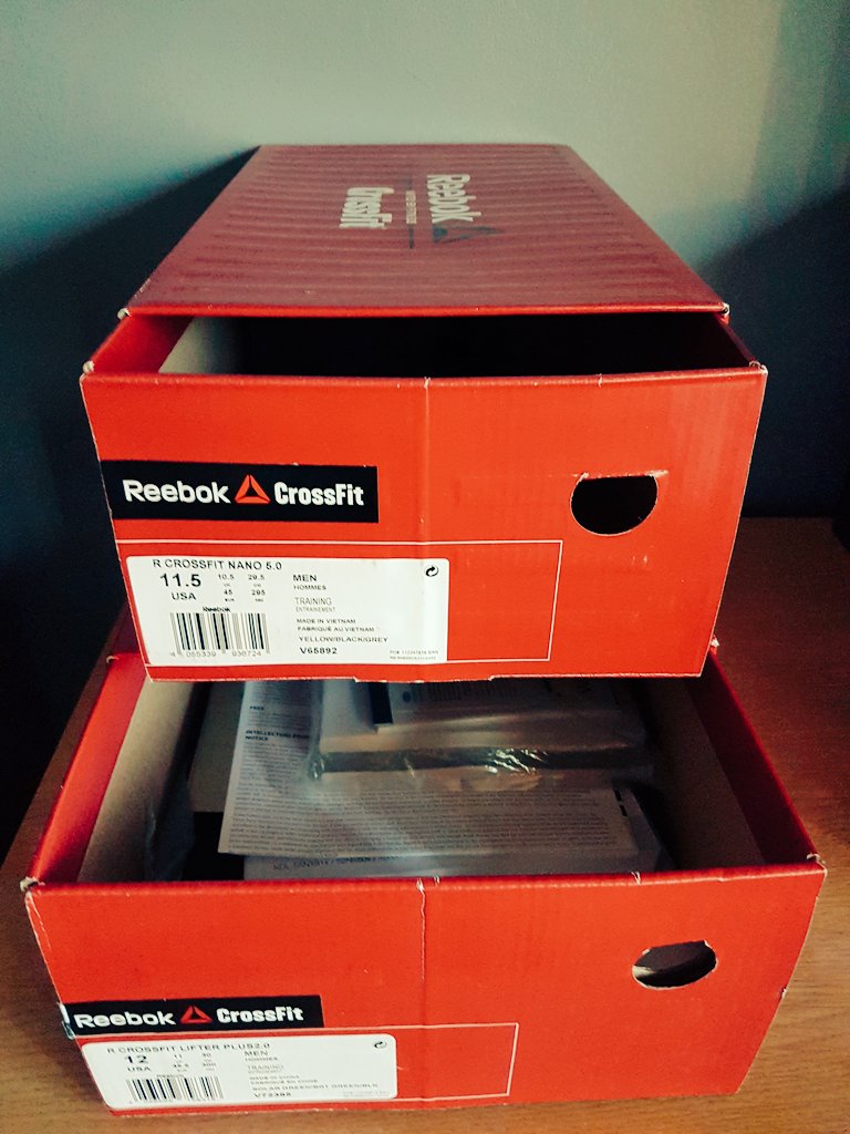 fdewever's tweet photo. I never could throw away my #shoeboxes. Now they found their destination as #filing cabinets. @Reebok #crossfit #Lifehack @crossfitbabeWen https://t.co/fTebaTypBv