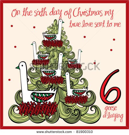 EnableCG's tweet image. The sixth day of Christmas
My true love sent to me
Six geese a-laying,