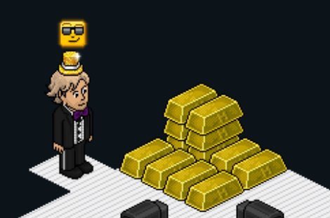 imandings's tweet photo. Day 6 of 12 Days of Gifts! 6 x Gold Bars. RT and Follow me and @MadHabbo to be able to win! Winner will be announced in 24hrs https://t.co/DEeqdOGSFH