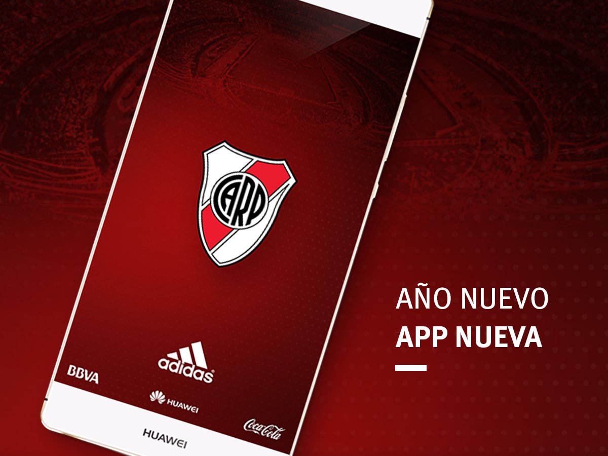 RiverPlate's tweet photo. #RiverDigital Descargá en https://t.co/vqXhZxu1zx la nueva APP Oficial de River y arrancá el 2017 con El Más Grande en tu teléfono. https://t.co/57k5xwiQyw