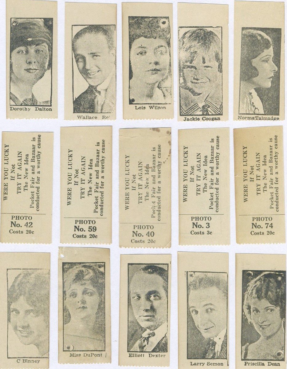WallaceReid_'s tweet photo. 1922 Pocket Fair and Bazaar #contest with your favorite stars Jackie Coogan Wallace Reid and others, can't find much info though #stripcards https://t.co/iyOp6rLk0z