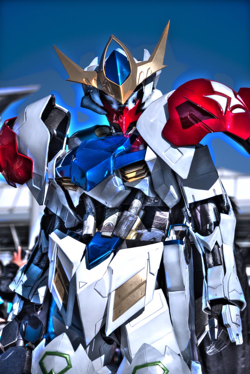 Leon V Twitter 作品名 機動戦士ガンダム鉄血のオルフェンズ ガンダムバルバトス 撮影させていただきありがとうございました これほど細身で洗練された原作に忠実なモビルスーツは滅多にお目にかかれない細身でカッコいいガンダムでした C91 C91 コスプレ