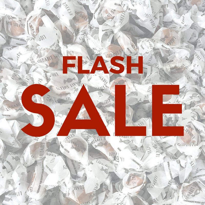 Caramels are on sale! ALL of 'em. 15-25% off. Say BOY BYE to 2016 with some sweetness! bit.ly/2fbKO2i