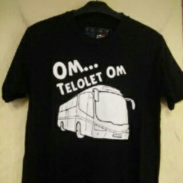 three720's tweet image. Saya menjual kaos om telolet om bahan kombet30s seharga Rp70.000. Dapatkan produk ini hanya di Shopee! shopee.co.id/three7fashion/… #ShopeeID