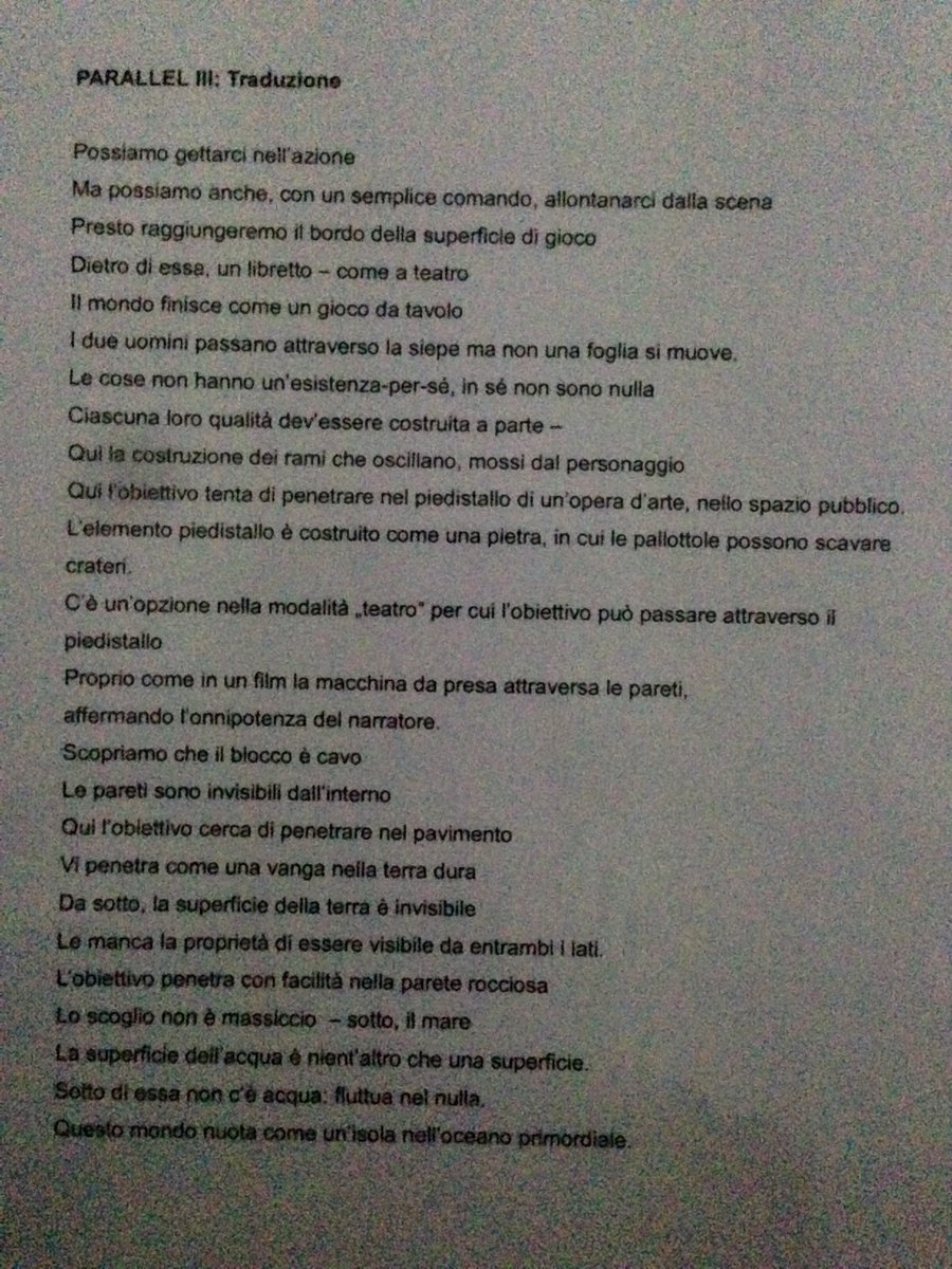 paolapierotti's tweet photo. #HarunFarocki a @fondsrr 2 #videogiochi #fotocinematica #game e arte l evoluzione dell #intrattenimento https://t.co/lhMRjatlmv