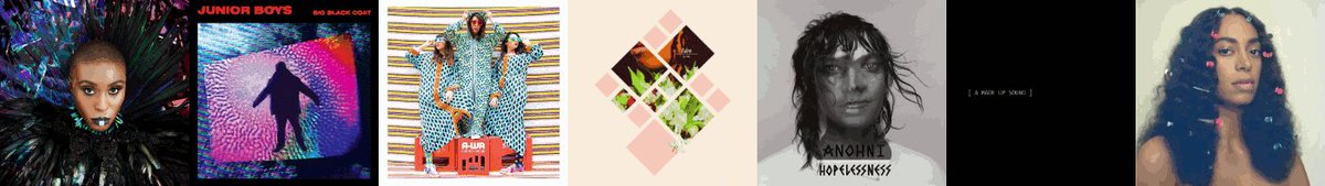 mkr_korean's tweet photo. My Top 7 albums of 2016: https://t.co/cw7Et15Uno #endofyear2016 #music #AlbumOfTheYear @Juniorboys @solangeknowles @amadeupsound #korean https://t.co/QkYJdIEjQF