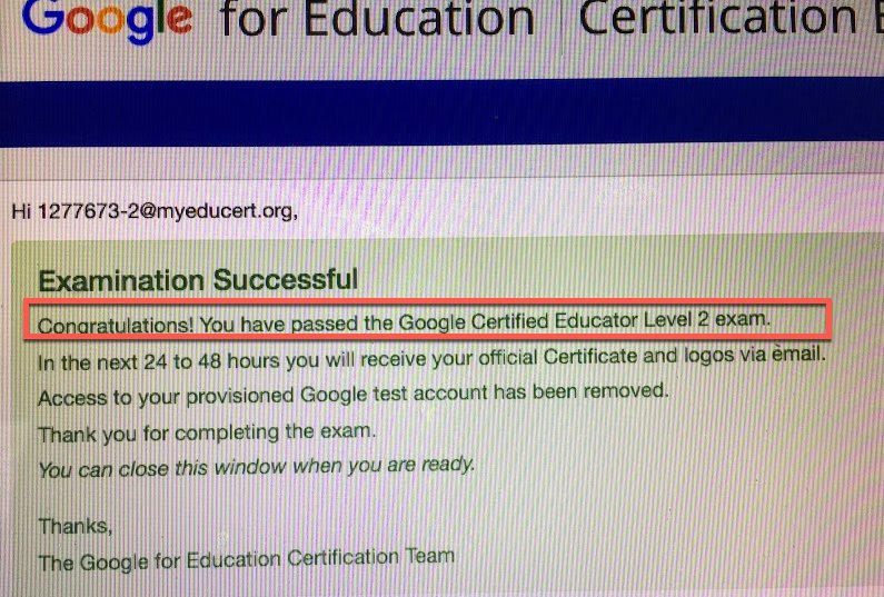 rolldan's tweet photo. Google certified educator level 2 - check!
Happy New Year!! #GSEdu #gafe https://t.co/dHrvsvVw4T