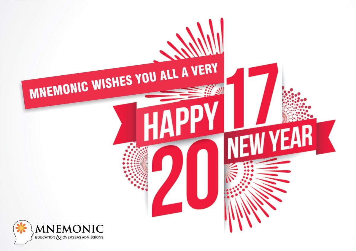 MnemonicEdu's tweet photo. May you have a year filled with laughter, love, brightness and hope. Wishing you a Happy New Year!!!!!!!. #Mnemonic https://t.co/FP7ZaZ7b0E
