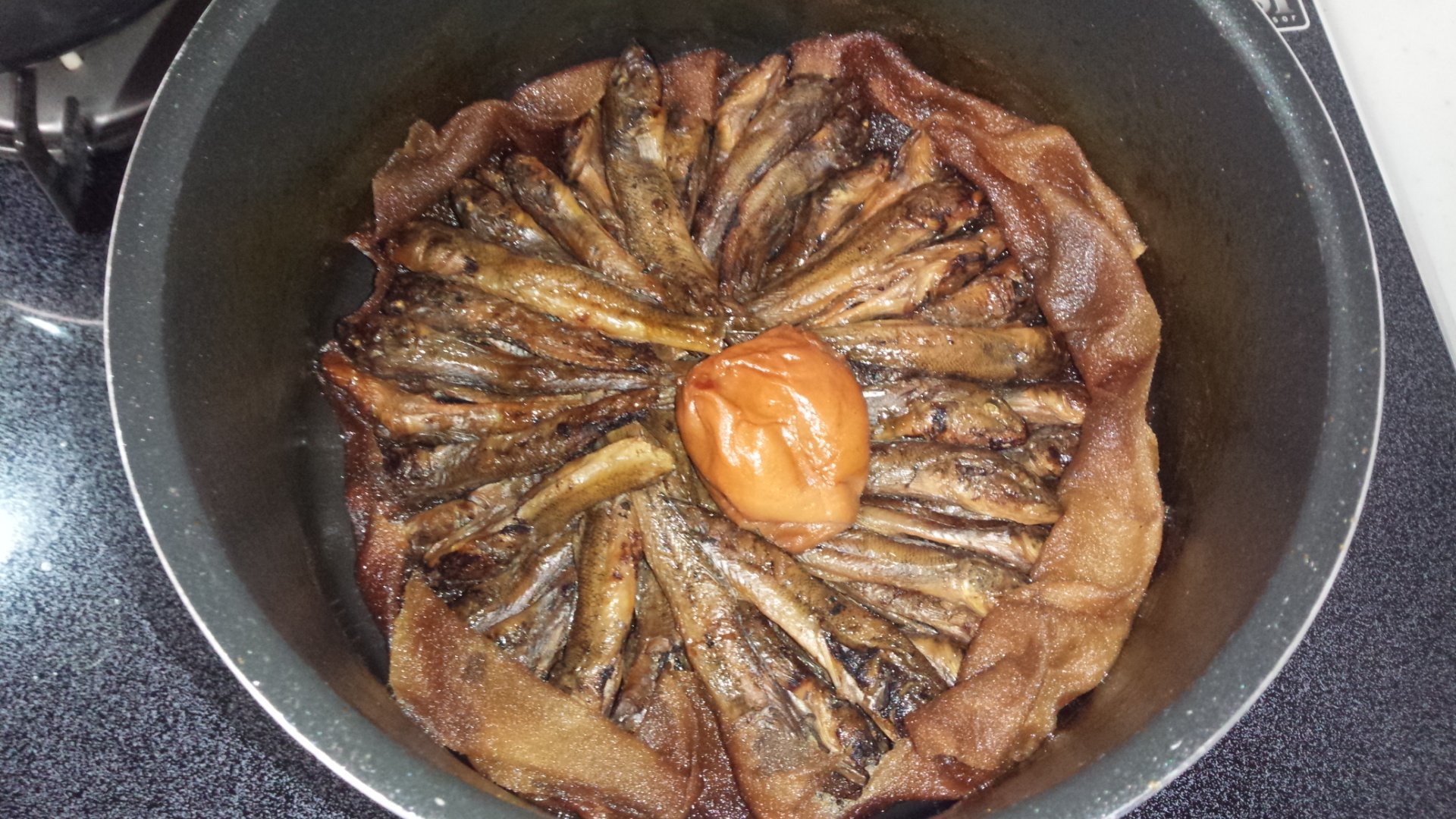 三室竜士 夏に作ったハゼの焼き干しを使って甘露煮に挑戦 さて出来映えはどうかな