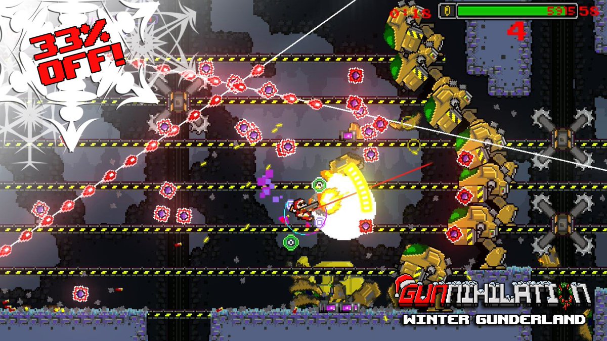 2017 is the year of the gun! Get 33% off couch coop action platformer <a href="/Gunnihilation/">Gunnihilation</a> #indiedev #gamedev #gaming store.steampowered.com/app/502920/