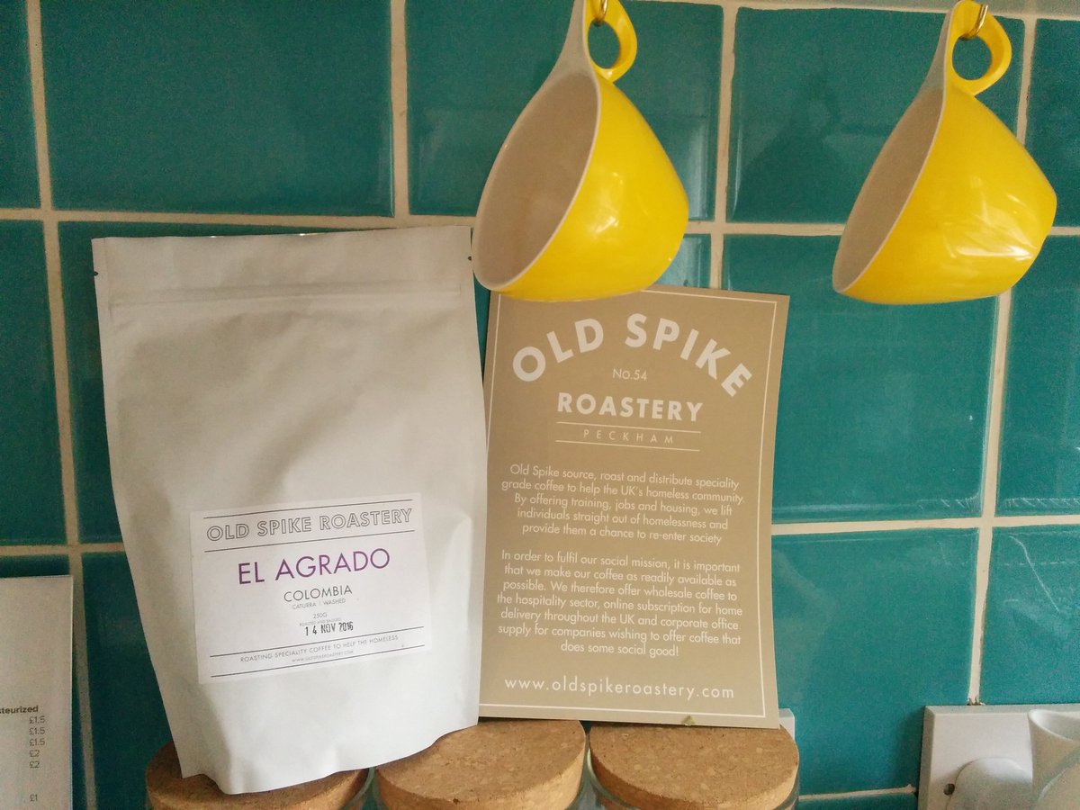 This months guest coffee from <a href="/OldSpikeRoast/">OLD SPIKE ROASTERY</a> Perfect start before heading out to explore!