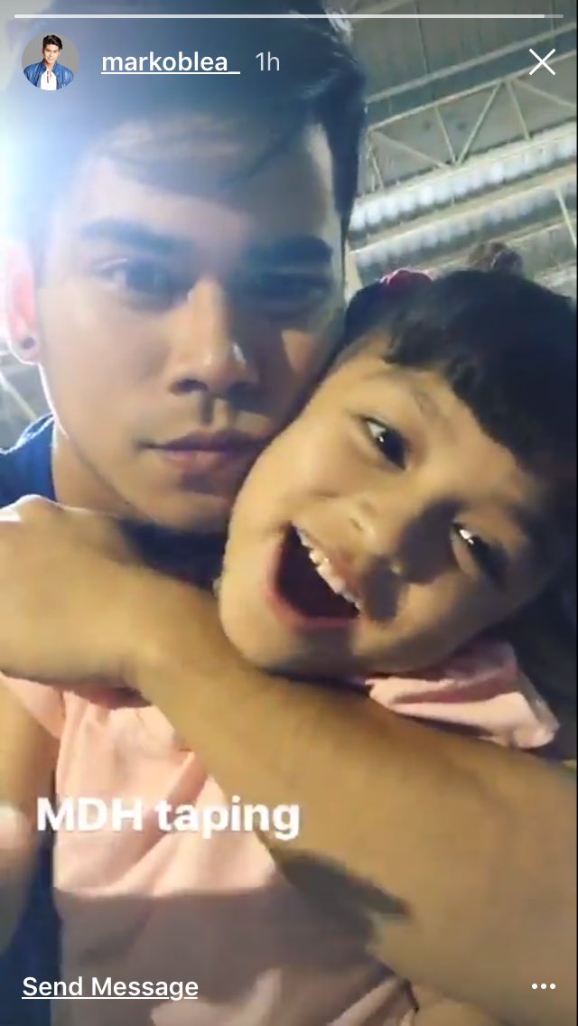 MarkoholicsOFC's tweet photo. Mark with Heart, so cute. Abangan po natin sila this 2017 na sa My Dear Heart. I Heart You mga Kapamilya. @markoblea_ @MDHAbsCbn https://t.co/3PSdgmilS7