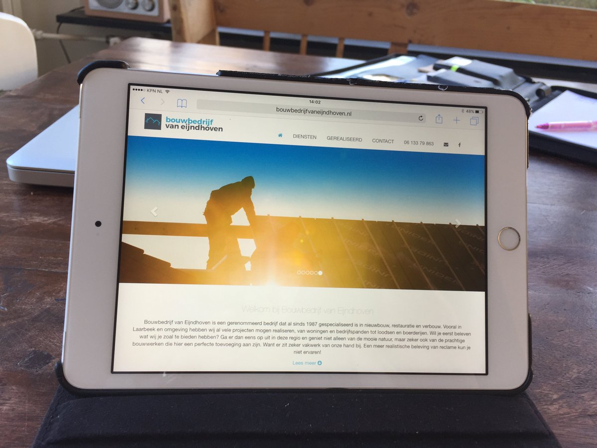 Nog net voor het einde van het jaar opgeleverd. Trost op een mooie samenwerking met klant en partners! ow.ly/sKLR307ywTa