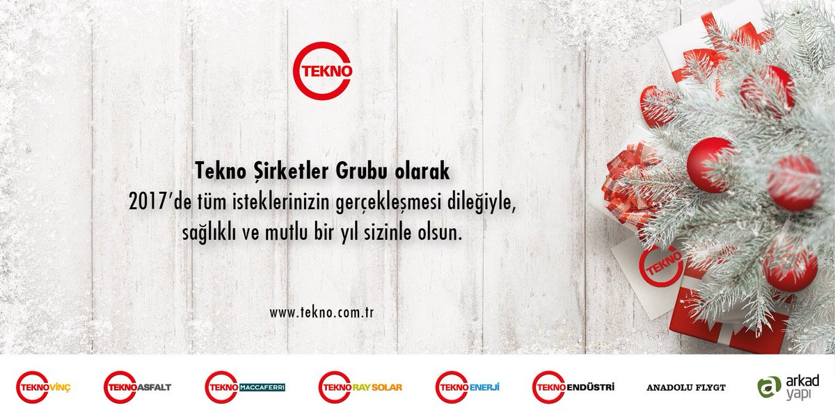 2017'de tüm isteklerinizin gerçekleşmesi dileğiyle, sağlıklı ve mutlu bir yıl sizin olsun. #MutluYıllar