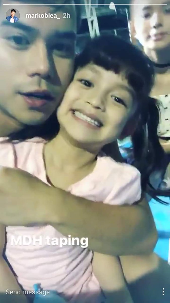 MarkoholicsOFC's tweet photo. Mark with Heart, so cute. Abangan po natin sila this 2017 na sa My Dear Heart. I Heart You mga Kapamilya. @markoblea_ @MDHAbsCbn https://t.co/3PSdgmilS7