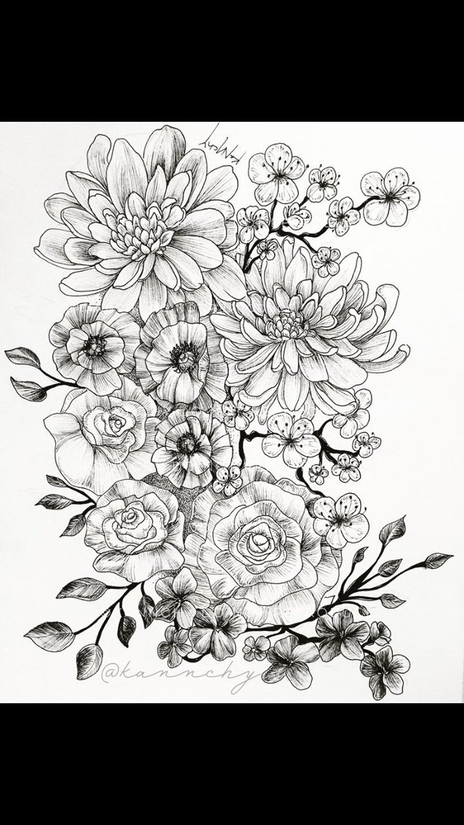 laneemily96's tweet photo. @AcaciaBrinley if your going to do a birth flower tattoo have @kannchy design it! This is what she drew for me ❤ https://t.co/i054Wkcfi5