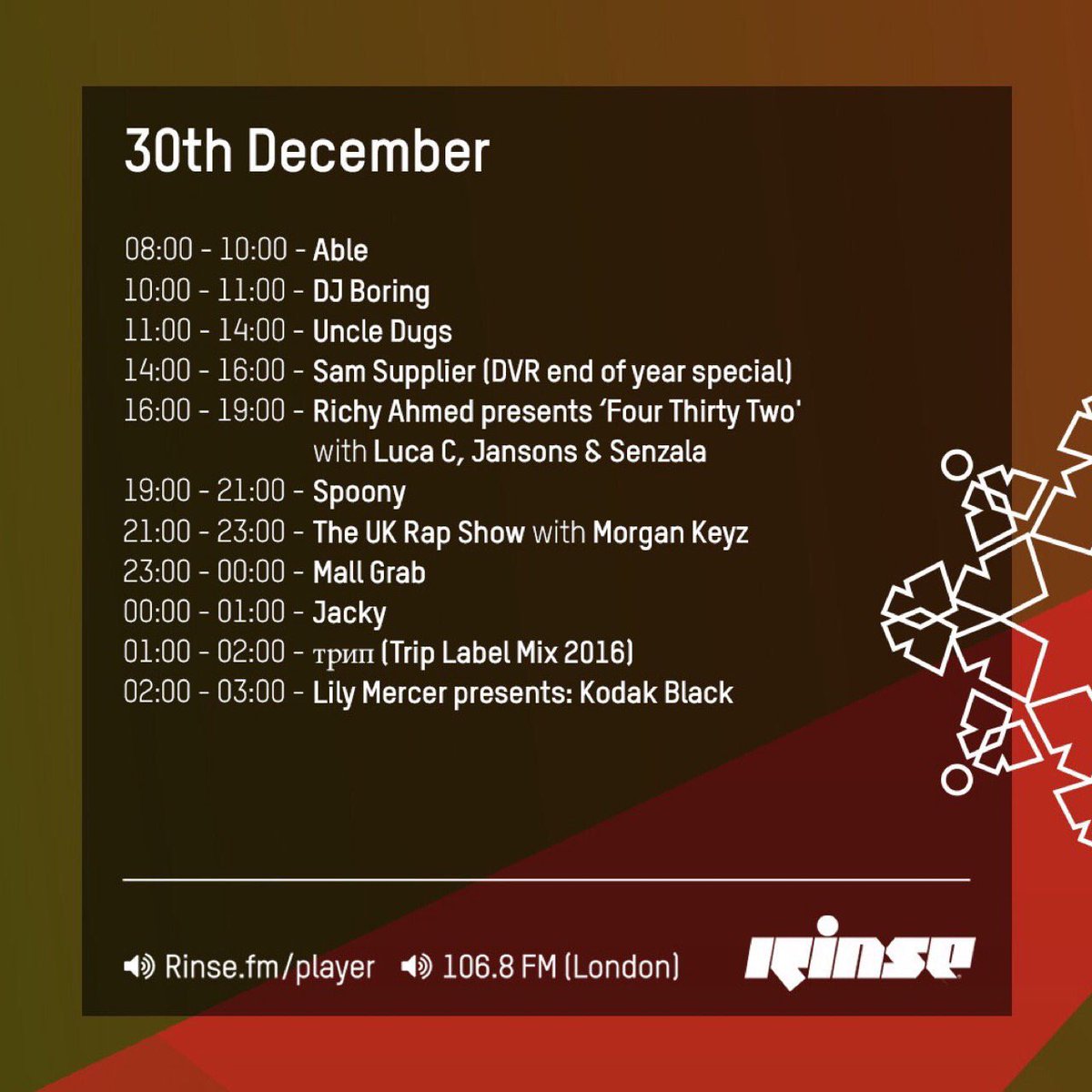dgtlvision's tweet photo. Catch the DVR massive going live with @SamSupplier on @RinseFM at 2pm make sure you lock in 🔈🔈🎵 #HouseMusic #dvrrecords #music #Rinsefm https://t.co/zBnPc4iN9y