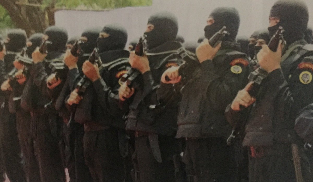 TwetPolisi's tweet photo. Kucing Hitam "Black Cat" pasukan elite anti teror India dibentuk tahun 1986.
#FighTerrorism https://t.co/5i6KEPVDsJ