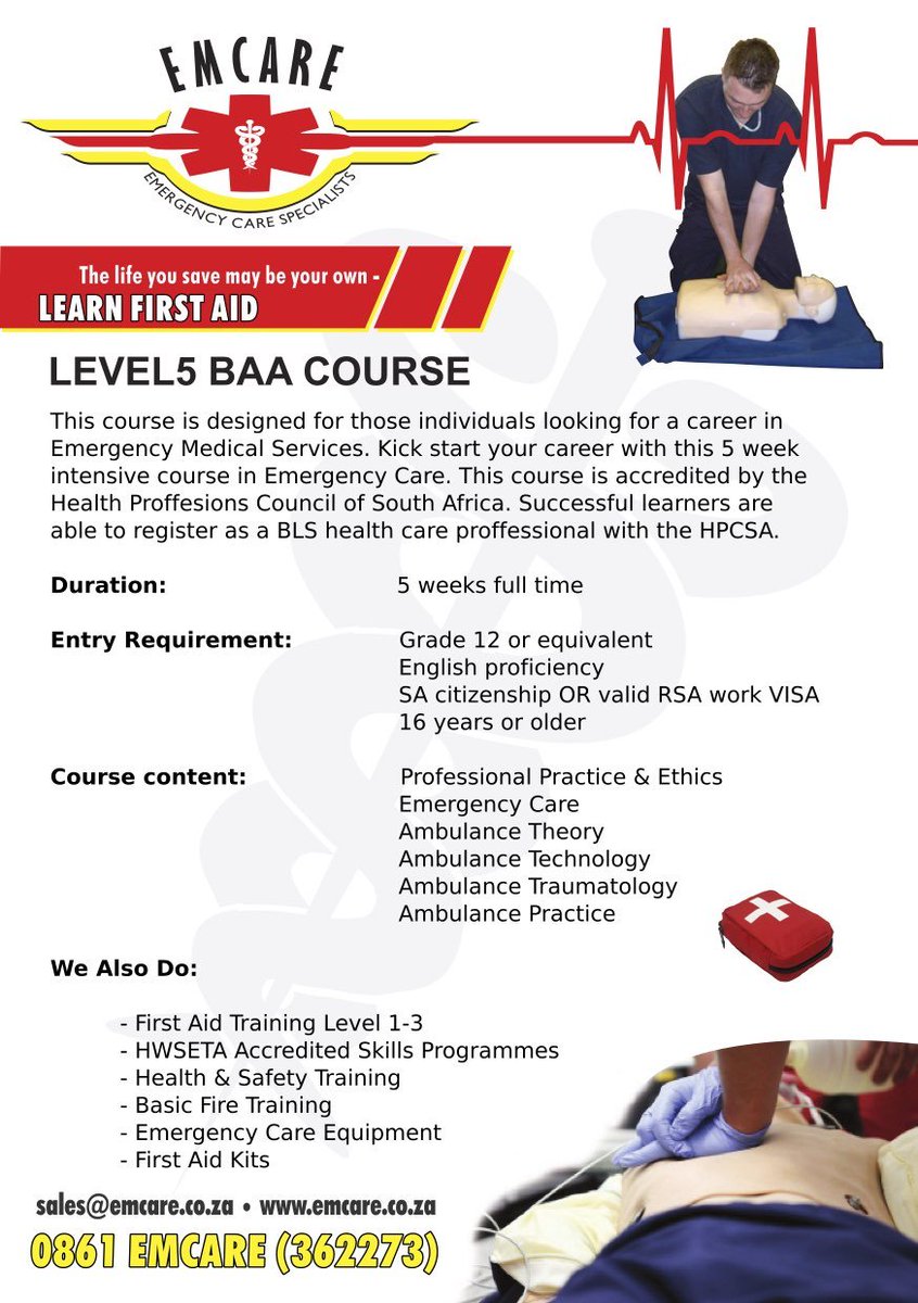 0861EMCARE's tweet photo. #ambulancetraining #Paramedic #ParamedicCourse #Paramedicinlimpopo #savinglives #emstoday2017
Enroll for 2017 @ https://t.co/pVd8AbU8DT https://t.co/ERDyWXMqfg