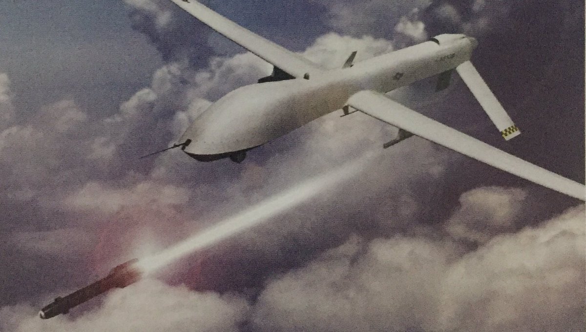 TwetPolisi's tweet photo. MQ-1B Predator, pesawat tanpa awak mampu membawa bom laser AGM-11 yg bisa melumat tank.
#FighTerrorism https://t.co/5tnfbsYTqJ