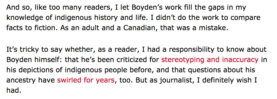 Another article from Globe and Mail, about Boyden: https://t.co/h3o0GqkD55 https://t.co/vBZm4W5mf9