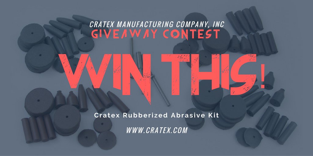 CratexSanDiego's tweet photo. πππ https://t.co/gMoT9KuR4J
Number of entries is not limited!
Shipping and handling cost covered!
GOOD LUCK!
#giveaway #cratex #cratekit https://t.co/z9sI5SOJzq