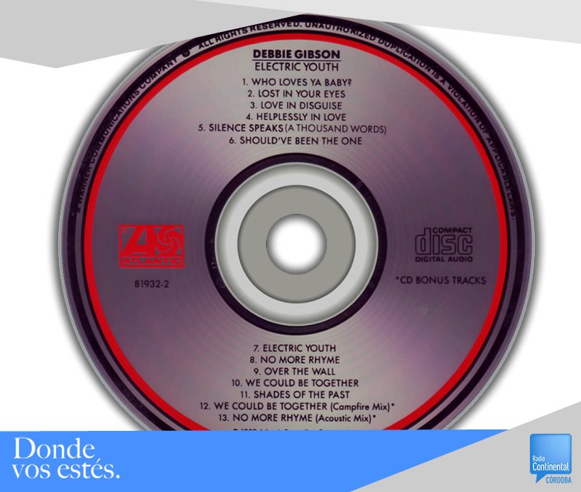 ContinentalCba's tweet photo. 🎼 #ElRescateEmotivo | @NCovassi nos trae hoy: "Lost in your eyes", por Debbie Gibson 103.5 🔊 https://t.co/zuDeKiItWD