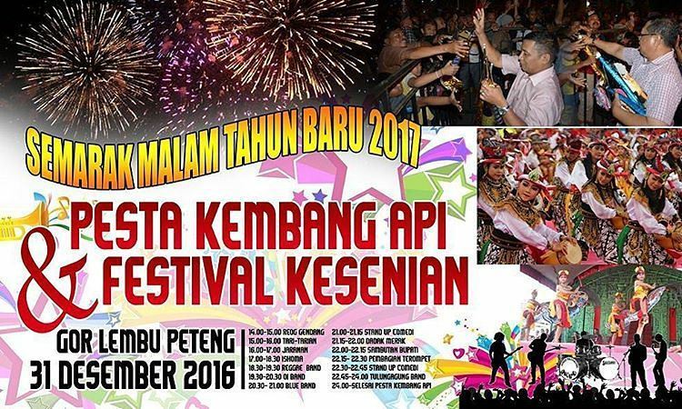 Pemerintah Kabupaten Tulungagung dalam rangka menyambut Malam Tahun Baru mengadakan acara "Semarak Malam Tahun Baru…