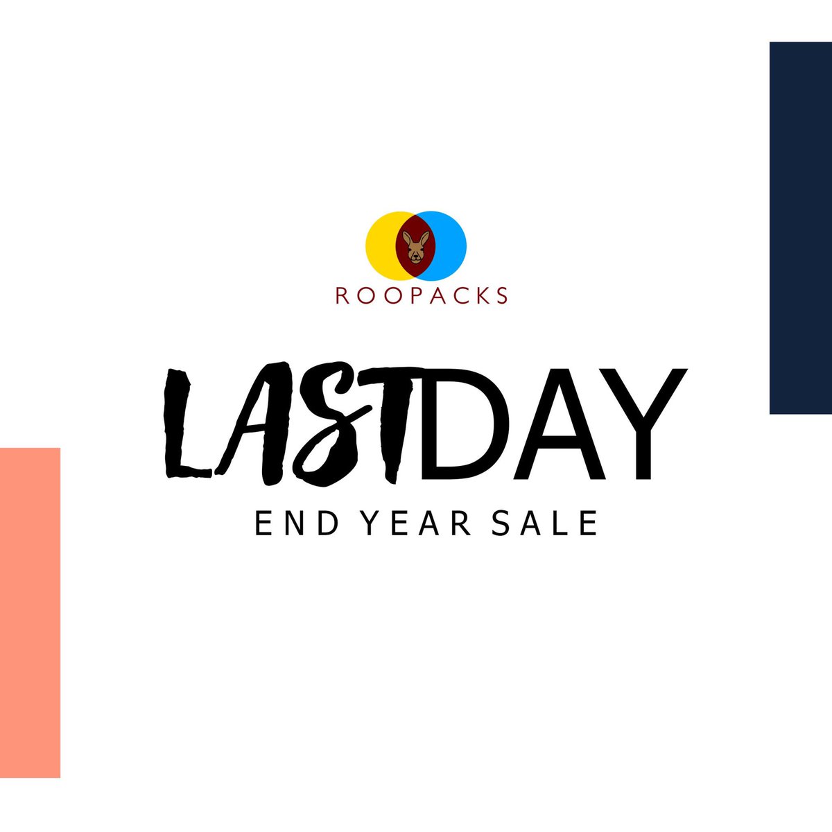 A reminder that the end year sale ends tomorrow!!!

#roopacks #redefineadaptive #makeitmore #endyearsale