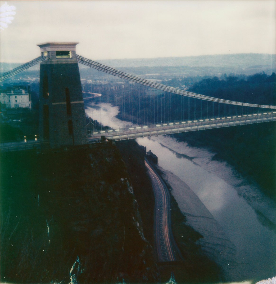 Ray_Liu's tweet photo. A bridge too far. Clifton Suspension Bridge #Bristol @Impossible_HQ #I1 F68 #Polaroid #LightCrawler https://t.co/ECre2woVxL
