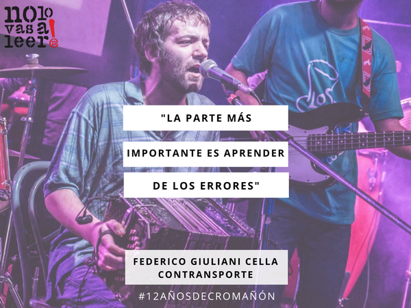 ►A #12AñosDeCromañon  buscamos testimonios de artistas como <a href="/_FedeBando/">Federico Giuliani</a> de <a href="/_contransporte/">CONTRANSPORTE</a> | Para leer más: goo.gl/oXFfVd