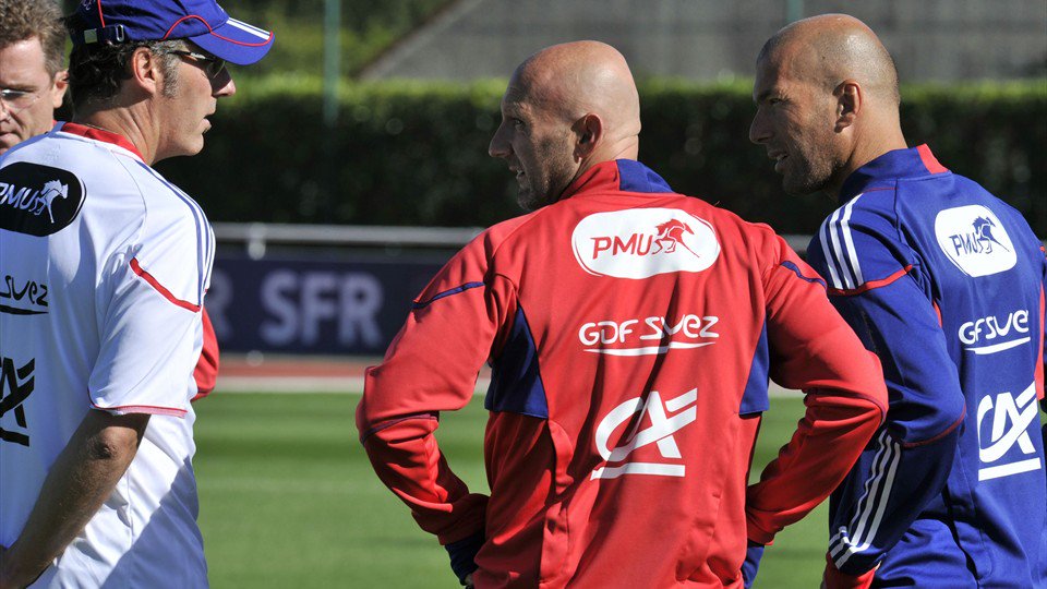 pic Barthez Zidane twitter