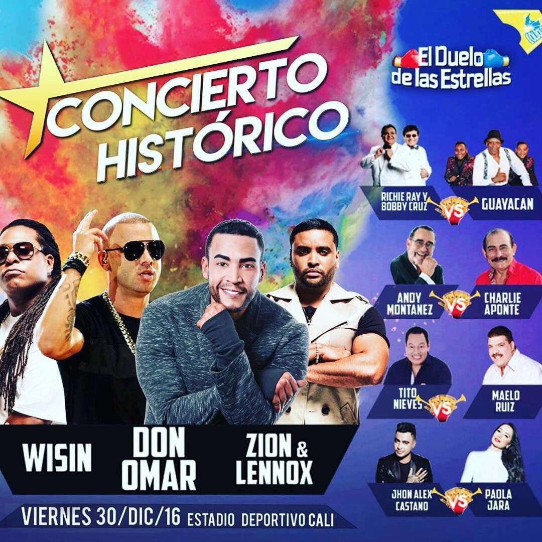Cancelan Concierto Histórico con Zion y Lennox, Wisin y Don Omar en la Feria de Cali dlvr.it/N0Q5yt Vía <a href="/UrbanStyleRadio/">UrbanStyleRadio.com</a>