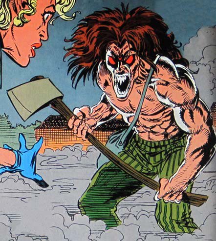 Randall Spector, Shadow Knight, first appeared imitating his brother Marc in Moon Knight #35 (December 30, 1991).