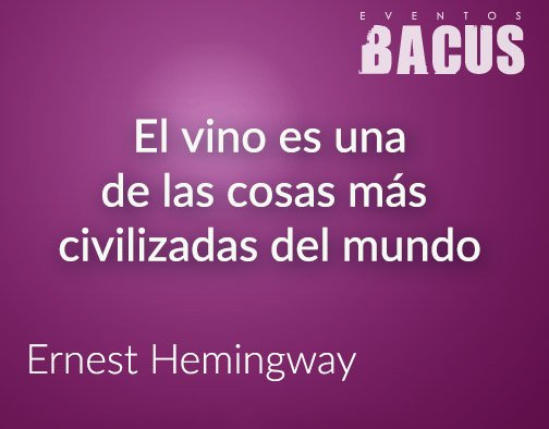 EventosBacus's tweet photo. #FrasesBacus #ErnestHemingway https://t.co/lYv4GZit6a