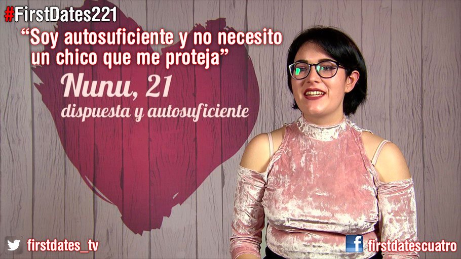 firstdates_tv's tweet photo. ¡Agüita el cambiazo de Nunu! #FirstDates221 https://t.co/bsmoGK0pyT https://t.co/tvUQ3gp01A