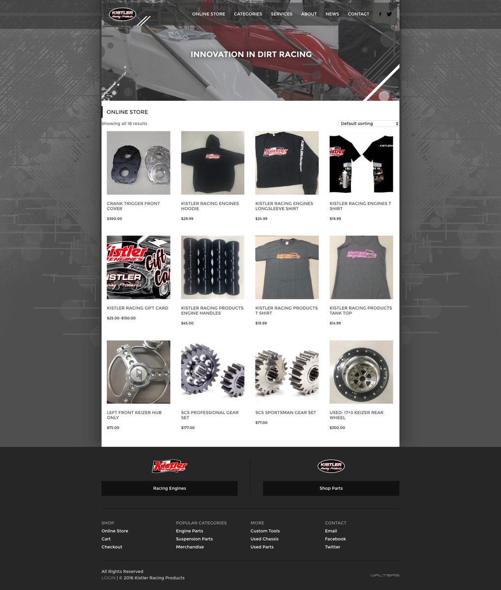 WaltersWeb's tweet image. kistlerracing.com