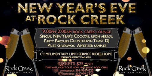FREE LIMO SERVICE HOME ON NYE! 🎉🍾 Indulge in the evening and know you're getting home safe! Distance restrictions apply.