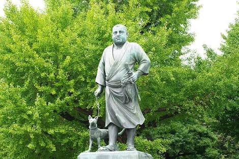 オノマ リコ Onoma Riko Mさん 他にあります オノマ うーん 西郷隆盛が連れている犬が 忠犬ハチ公だと思っているみたいなんですけど Mさん 伝えました そこ関連ないって オノマ 伝えそびれました Mさん ハチ公は秋田犬で 西郷さんの犬