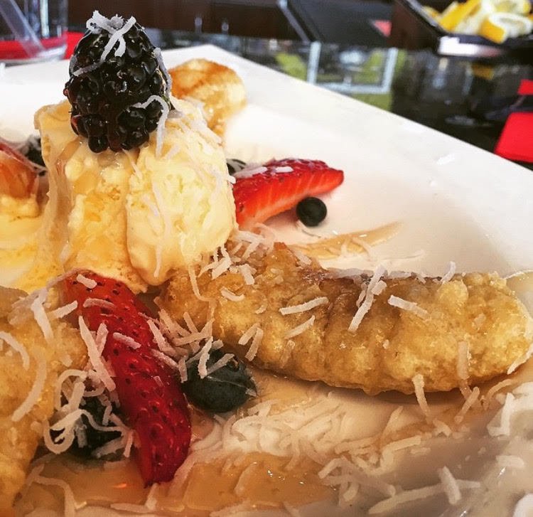 Delicious doesn't even begin to describe Grace's Signature Dessert! #GracesMandarin #NationalHarbor