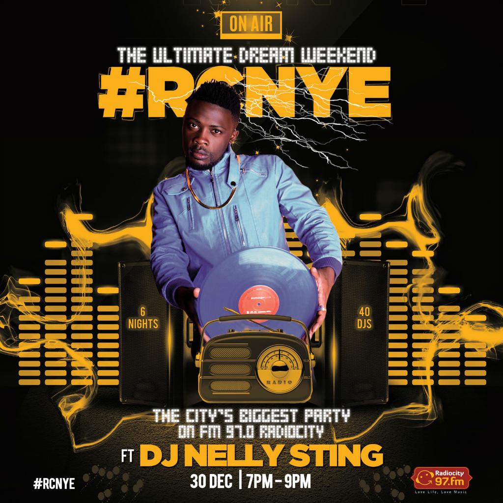 97fmRadiocity's tweet photo. UP NEXT: DJ NELLY STING
#RCNYE #Day5 #40djs #6Days #ThisIsWhereTheFunIsAt #LoveLifeLoveMusic #ThisIsRadiocity 《《《Braaap》》》 https://t.co/D7v7PrOLby